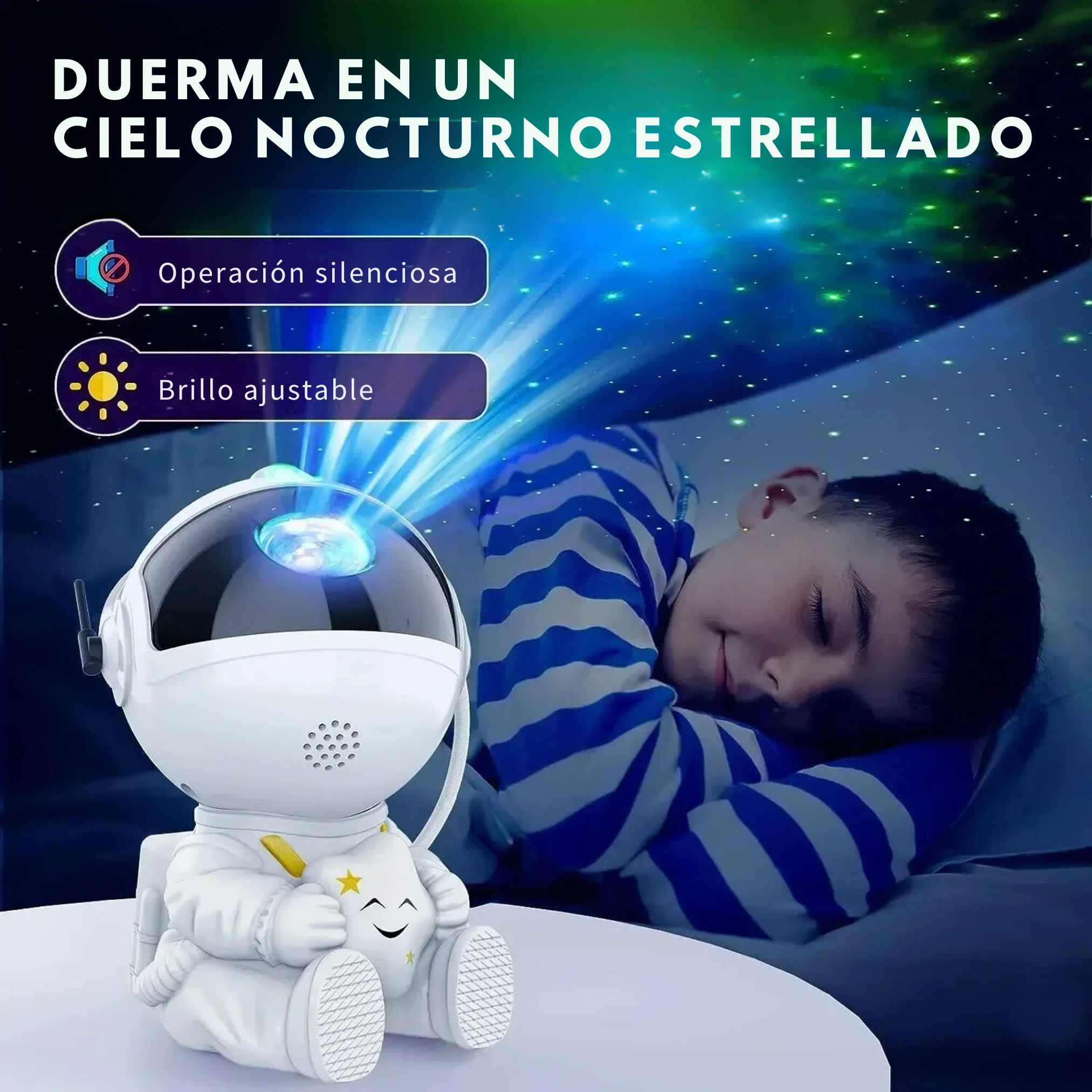 Mini Astronaut Galaxy Nebula Projector