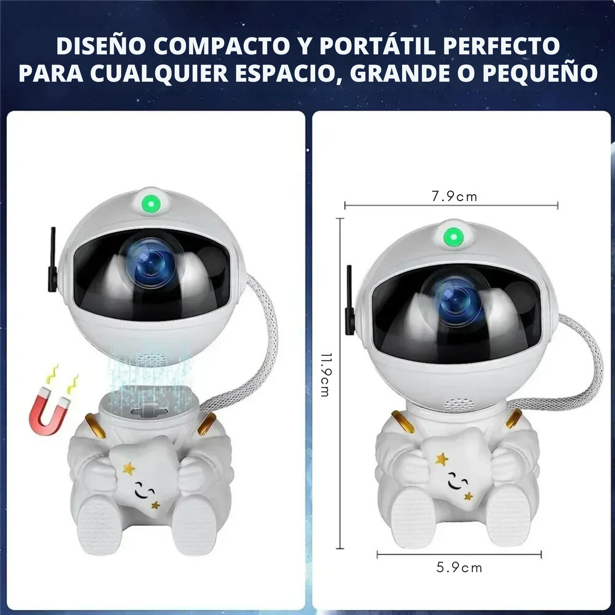 Mini Astronaut Galaxy Nebula Projector